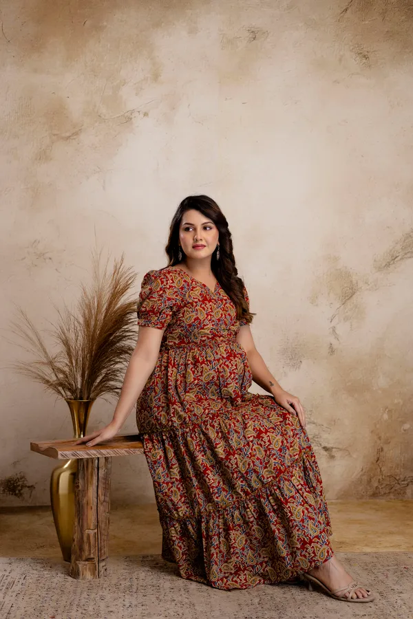 Cotton_Printed_Maternity_Kurti