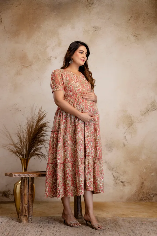 Cotton_Printed_Maternity_Kurti