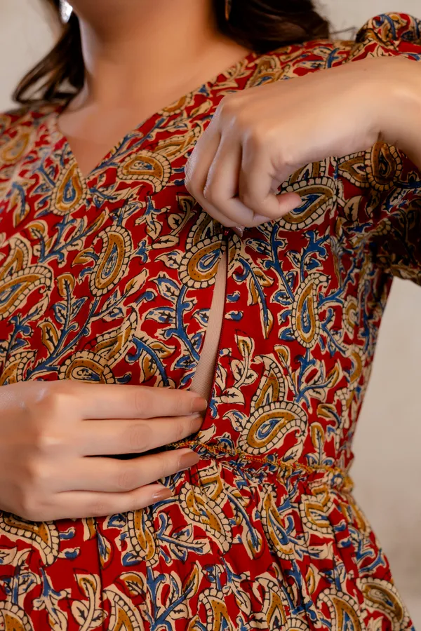 Cotton_Printed_Maternity_Kurti