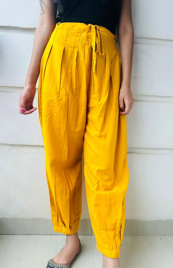 Cotton_Afghani_Pant_(Mustard)