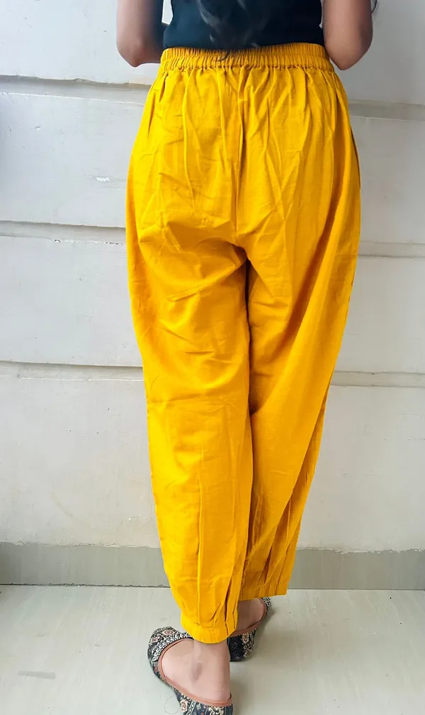 Cotton_Afghani_Pant_(Mustard)