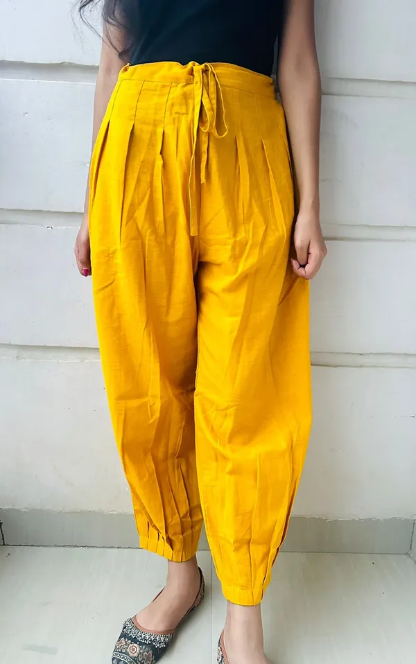 Cotton_Afghani_Pant_(Mustard)