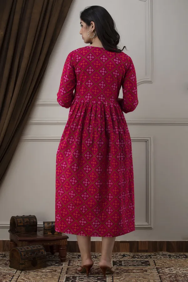 PINK_BENDEJ_PRINTED_MATERNITY_DRESS