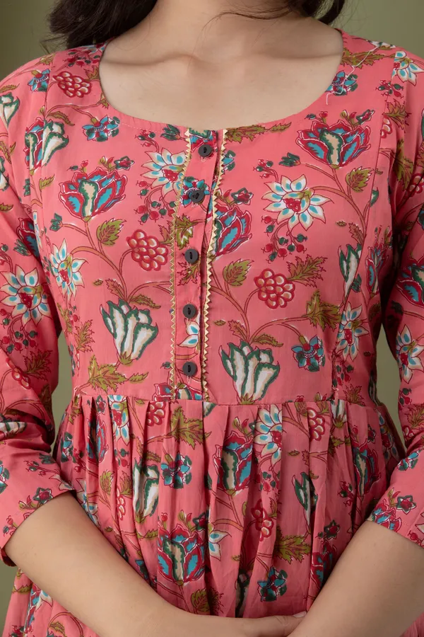 PINK_FLOWER_MATERNITY_DRESS