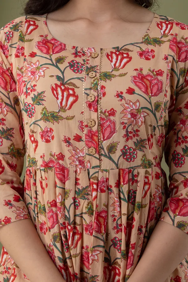 SKIN_FLOWER_PRINTED_MATERNITY_DRESS