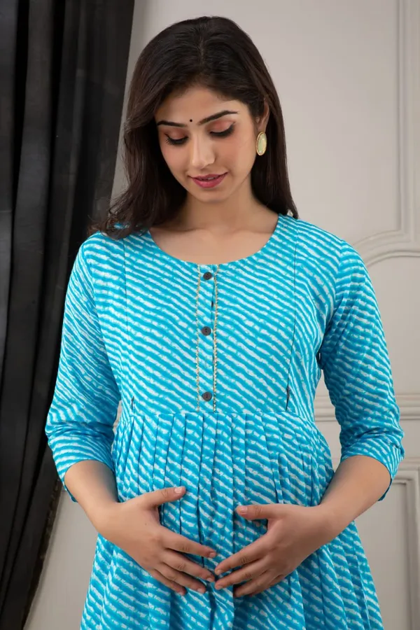 SKY_BLUE_MATERNITY_DRESS