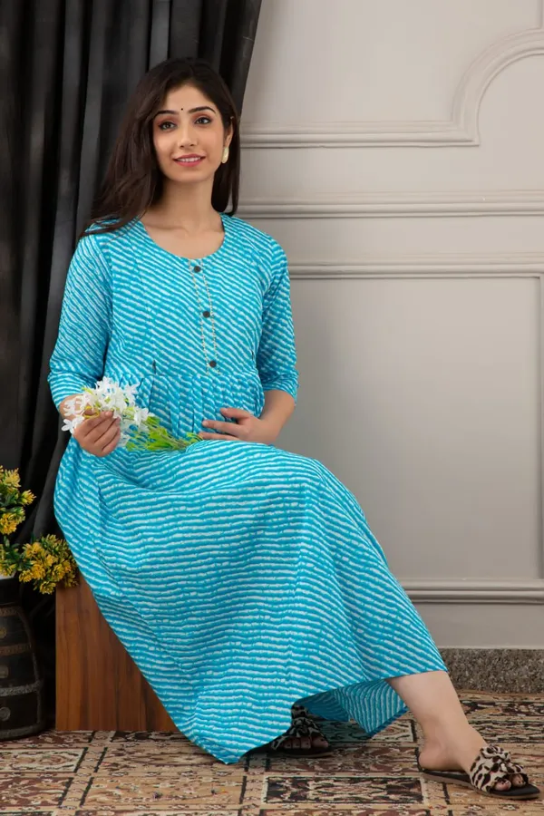SKY_BLUE_MATERNITY_DRESS