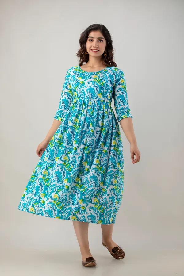SKY_BLUE_PRINTED_MATERNITY_DRESS