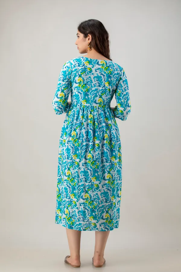 SKY_BLUE_PRINTED_MATERNITY_DRESS