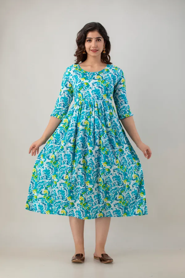 SKY_BLUE_PRINTED_MATERNITY_DRESS