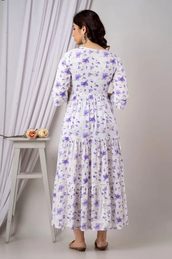 White_Cotton_Flower_Printed_Maternity_Dress_(without_lining)