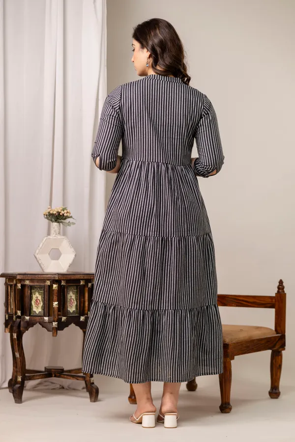 Black_south_cotton_maternity_dress