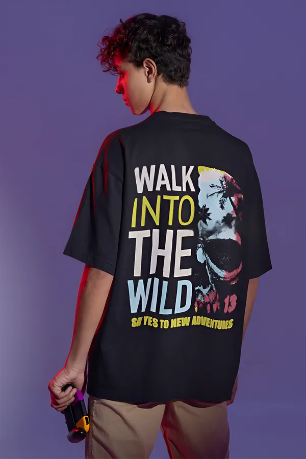 Unisex_Black_Oversized_T-Shirt_|_Quco_Wild_Adventure_Edition
