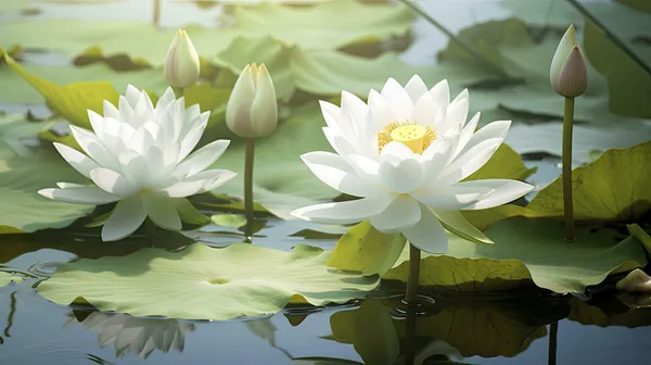 Greenery_Nursery®_Esthetic_White_Lotus_Tubers_For_Home_Garden_(Hybrid,_Pack_Of_1)