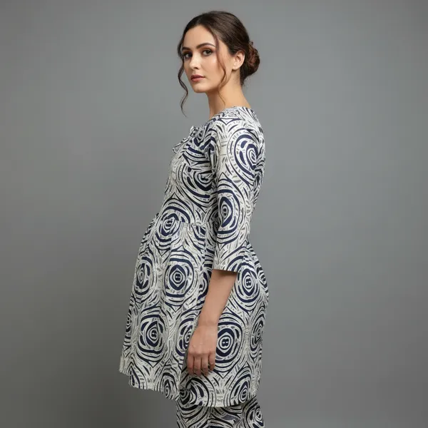 Printed_Maternity_&_Feeding_Cord_set_With_Zippers_(Top_&_Bottom)