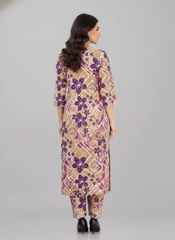 Beige_Multi_Floral_Feeding_Kurti_Pant_Set_with_2-Side_Invisible_Zips