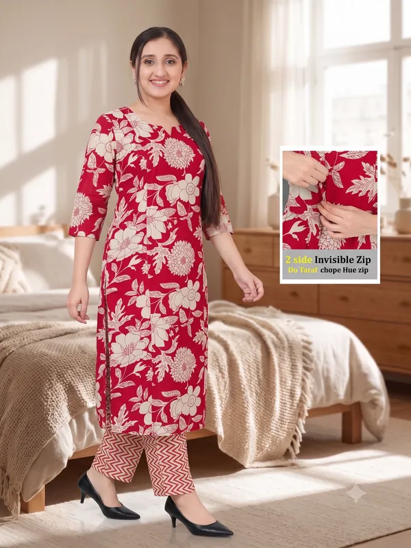 Mama_World_Printed_Feeding_Kurti_Pant_Set_with_2-Side_Invisible_Zips