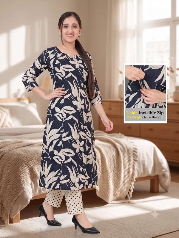 Mama_World_Printed_Feeding_Kurti_Pant_Set_with_2-Side_Invisible_Zips
