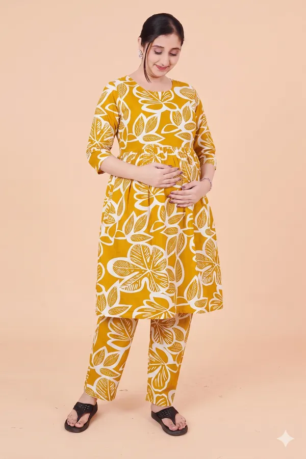 Sunshine_Bloom_Maternity_Feeding_Kurta_Set_with_Bottom_–_Yellow_Floral_Print