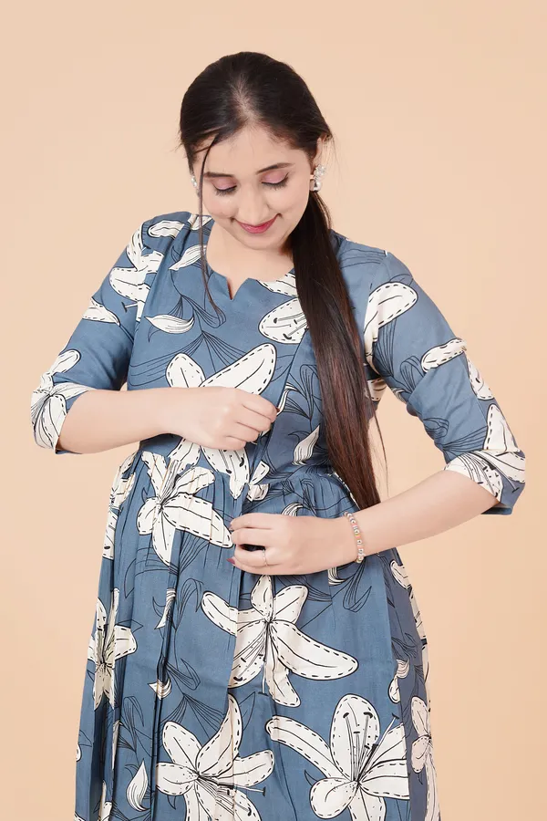 Printed_Feeding_&_Maternity_Cord_set_With_Zippers_(Top_&_Bottom)