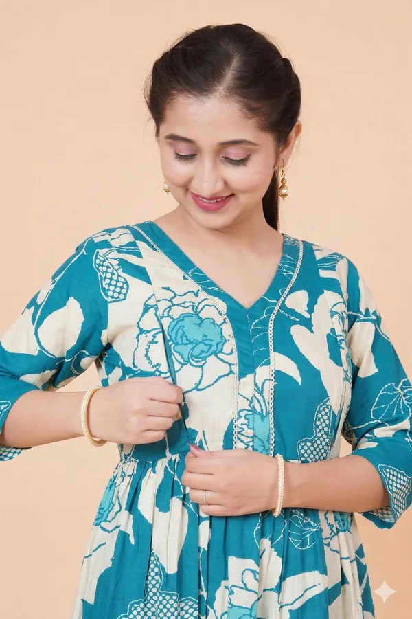 Printed_Feeding_&_Maternity_Cord_set_With_Zippers_(Top_&_Bottom)