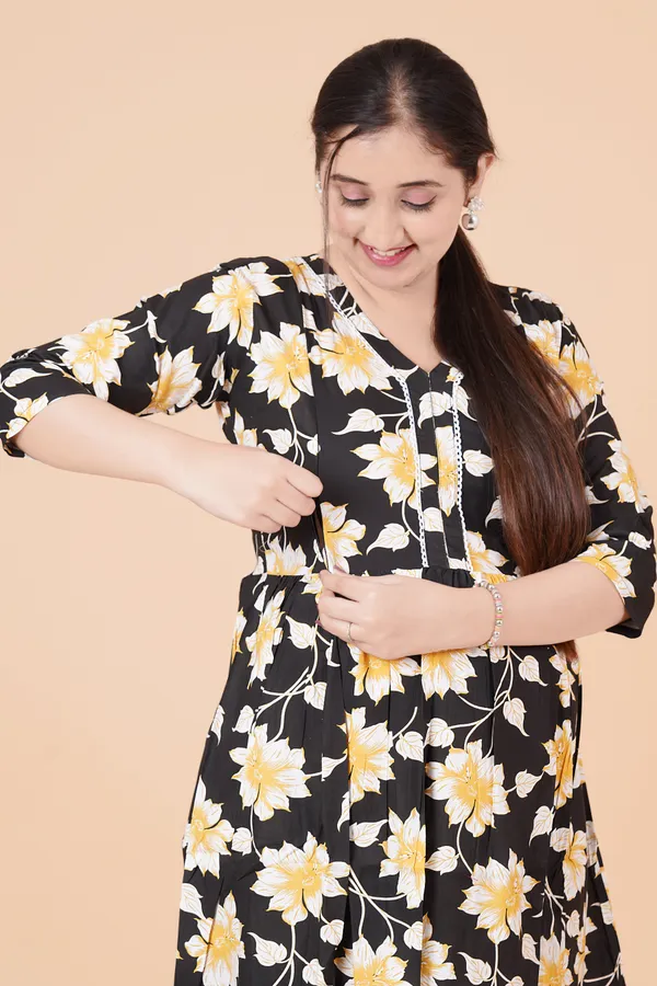 Printed_Maternity_&_Feeding_Cord_set_With_Zippers_(Top_&_Bottom)