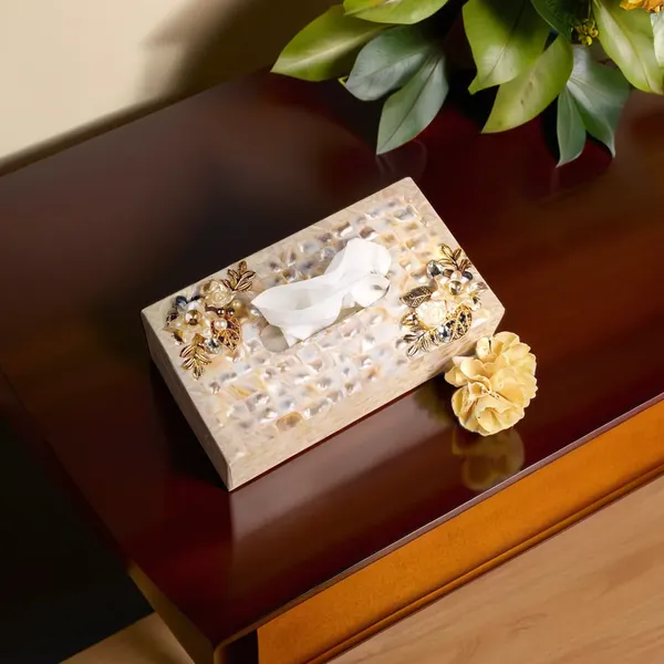 White_Mother_of_Pearl_Tissue_Box