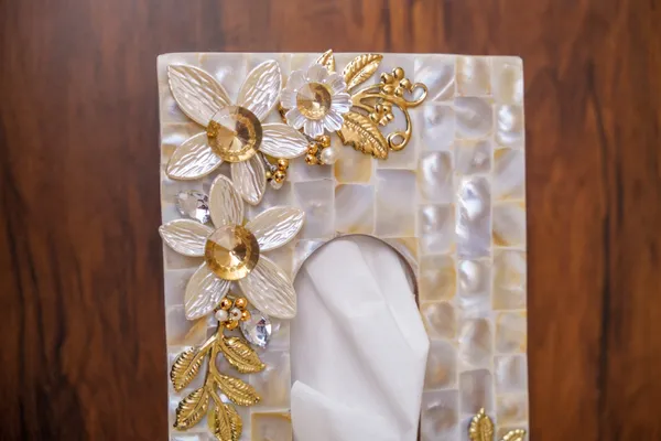 White_Mother_of_Pearl_Tissue_Box