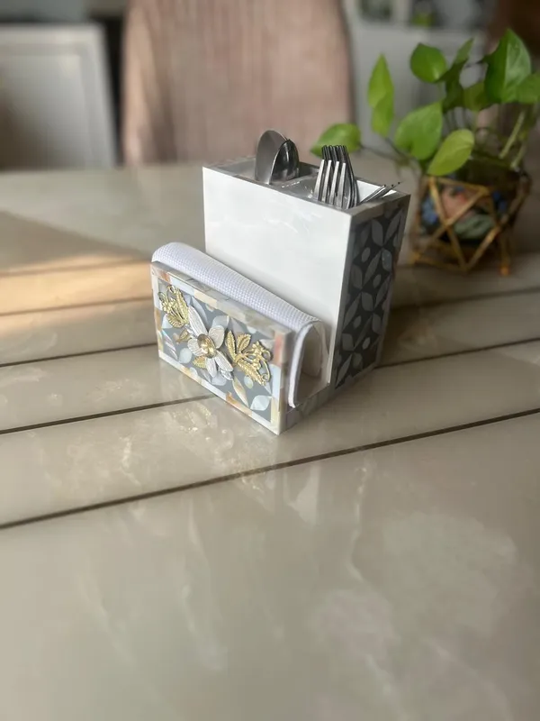 Designer_Ethereal_-_Mother_of_Pearl_-_Cutlery_&_Tissue_Holder