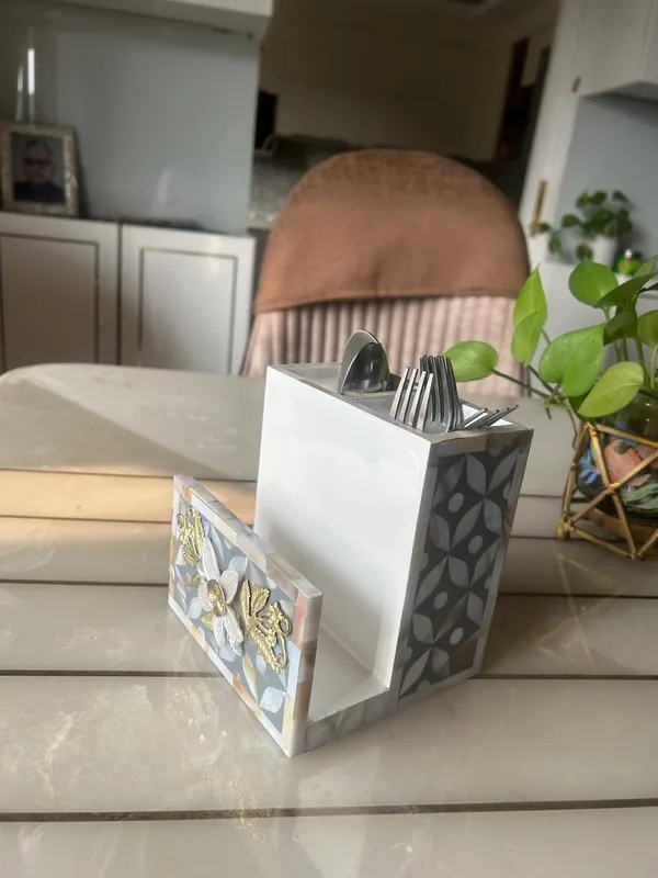 Designer_Ethereal_-_Mother_of_Pearl_-_Cutlery_&_Tissue_Holder