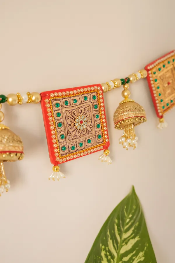 Tanjore_Work_Toran_|_Gold_Plated_42-Inch_Grand_Door_Hanging_for_Elegant_Entry