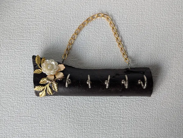 KeyNest_Floral_Wooden_Key_Holder_-_Small