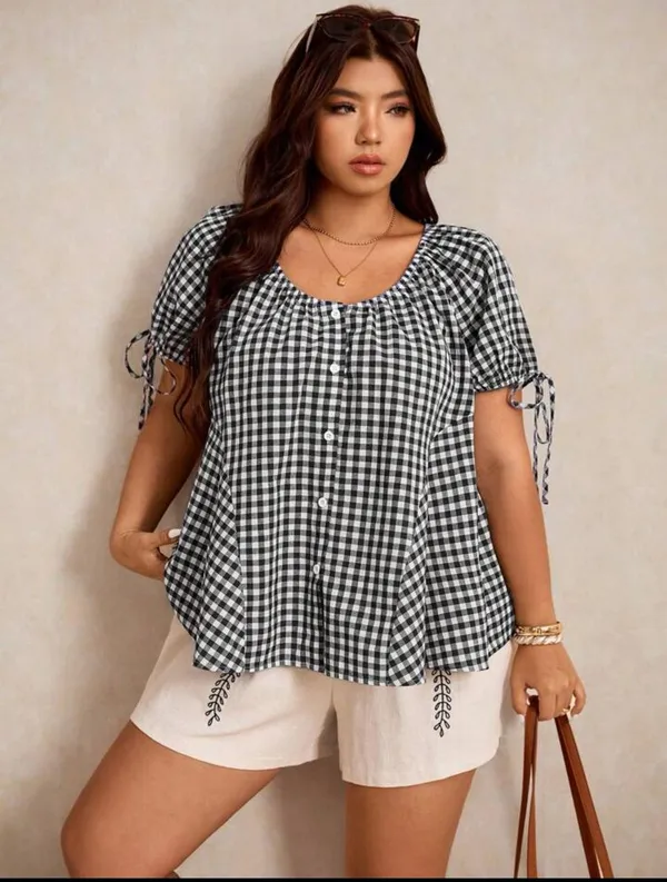 Cotton_Checks_Loose_Fit_Top