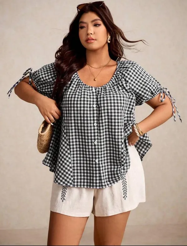 Cotton_Checks_Loose_Fit_Top