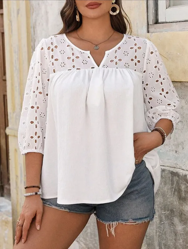 Cotton_Formal_Hakoba_Lace_Top