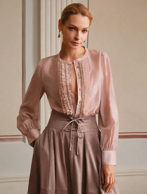 Cotton_Formal_Shirt_With_3-D_Flower_Embroidey