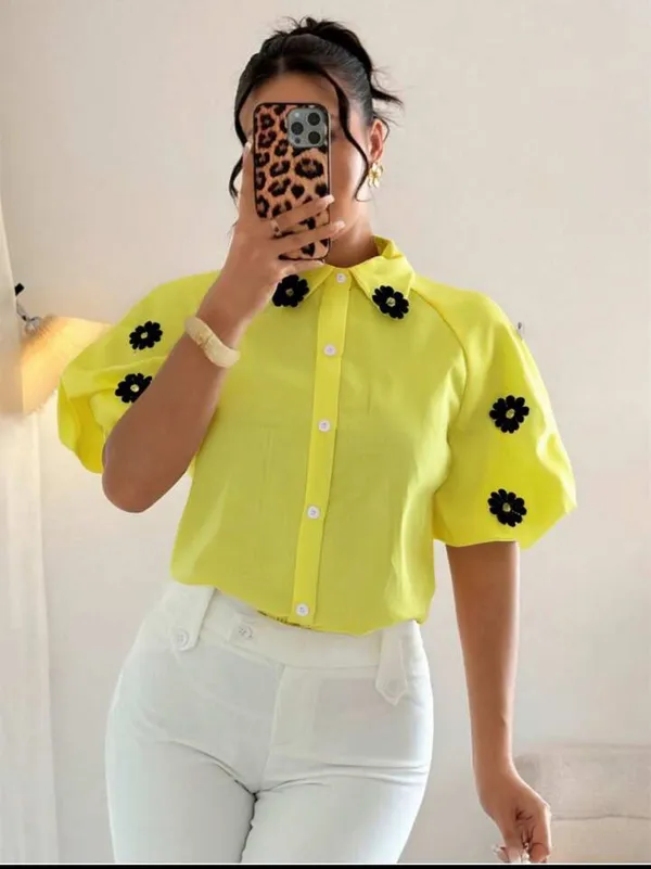 Cotton_Formal_Shirt_With_Flower_Details