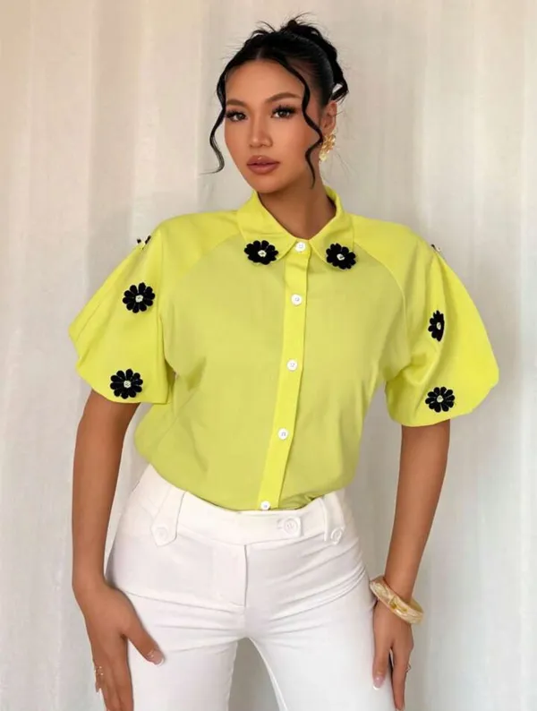 Cotton_Formal_Shirt_With_Flower_Details