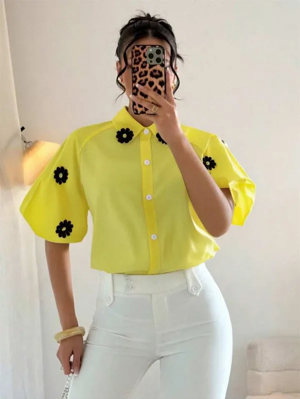 Cotton_Formal_Shirt_With_Flower_Details