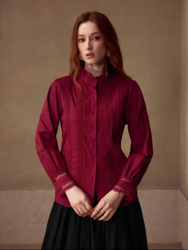 Cotton_Formal_Shirt_With_Tonal_Lace_Details