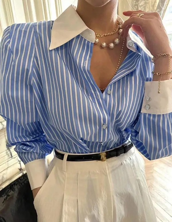 Cotton_Formal_Strip_Shirt