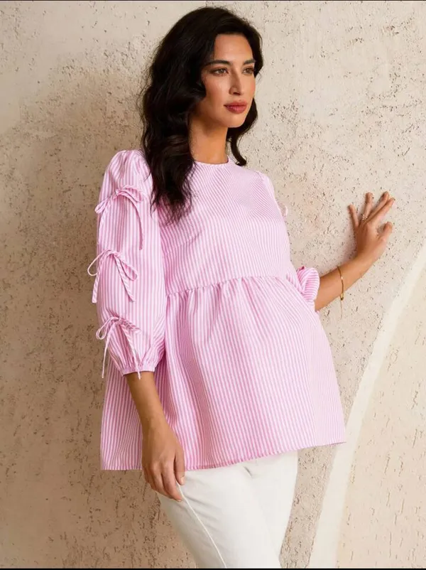 Cotton_Strips_Loose_Fit_Top