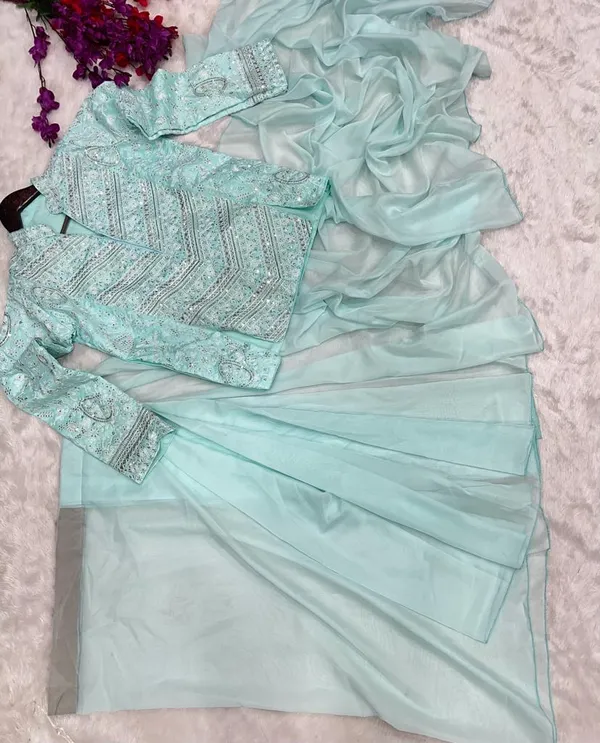 Embroidery_Work_Ready_To_Wear_Saree_With_Blouse