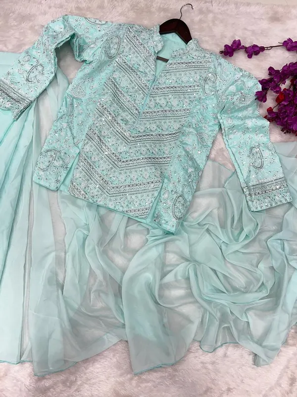 Embroidery_Work_Ready_To_Wear_Saree_With_Blouse