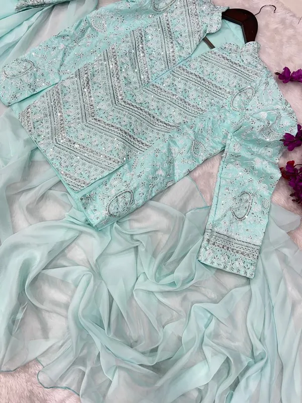 Embroidery_Work_Ready_To_Wear_Saree_With_Blouse