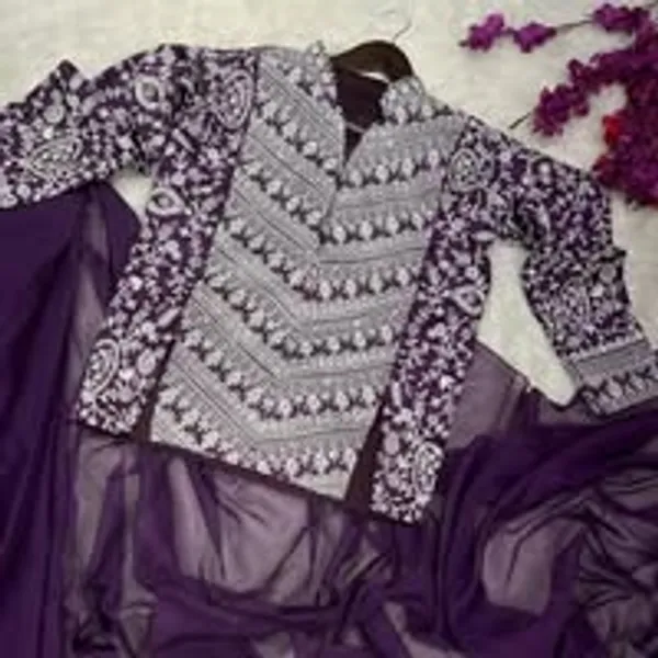 Embroidery_Work_Ready_To_Wear_Saree_With_Blouse