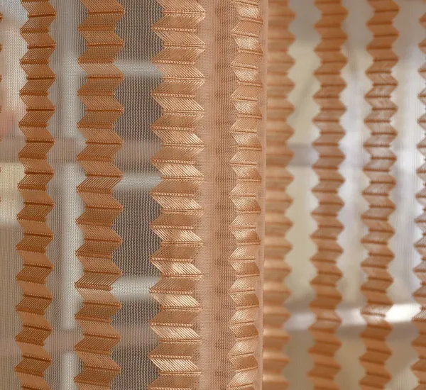 Brown,_Self_Design__Tissue,_Net_Transparent__Curtain_Single_Curtain