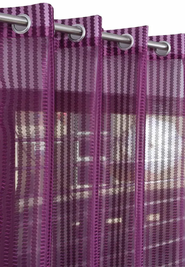 Purple,_Self_Design__Tissue,_Net_Transparent__Curtain_Single_Curtain