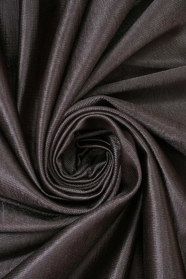 Pack_Of_4,_Brown::White,_Floral__Polyester_Room_Darkening_Curtain