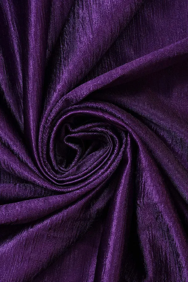 Pack_Of_4,_Purple,_Floral__Polyester_Room_Darkening_Curtain